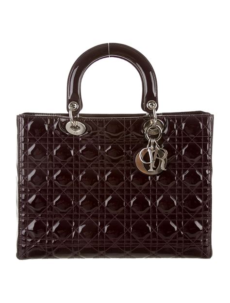 purple dior bag|christian dior lady bag.